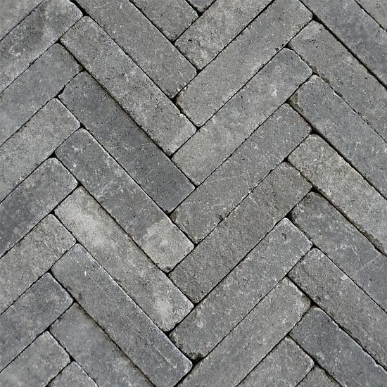 Retrostones Plus, Grijs/Zwart, 5 x 20 x 6,4cm