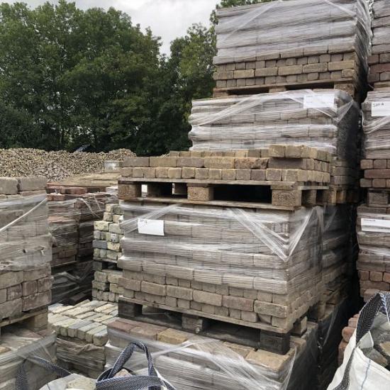 SBP17, Oude Gebakken Klinkers, Dikformaat, Genuanceerd