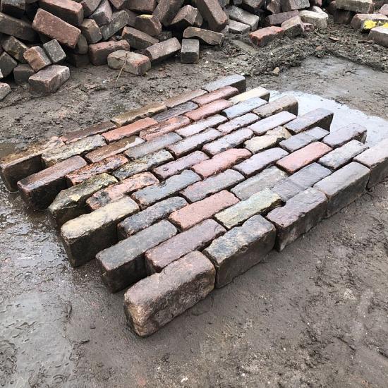 SBV04, Oude Gebakken Klinkers, Dikformaat, Genuanceerd