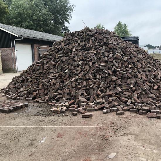 SBV04, Oude Gebakken Klinkers, Dikformaat, Genuanceerd