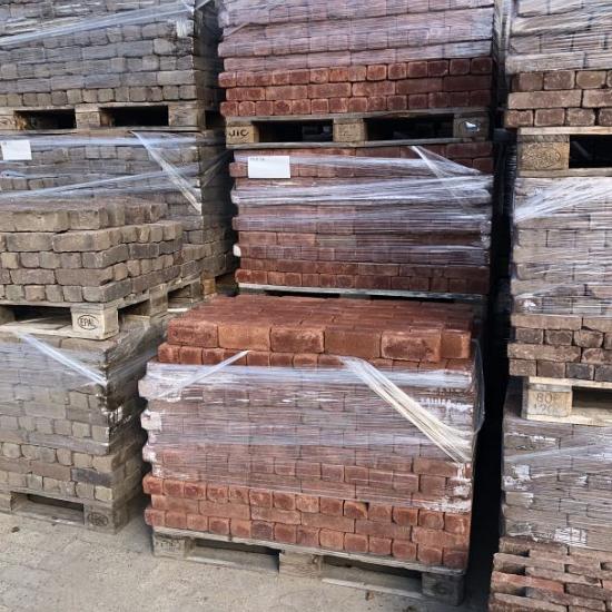 SBP24, Gebakken Klinkers, Dikformaat, Rood-Bruin