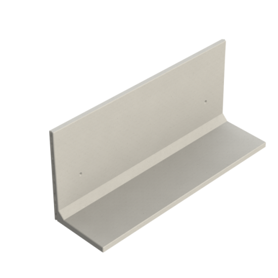 Keerwand CBXX 175 - 400X115X175 - BETONGRIJS