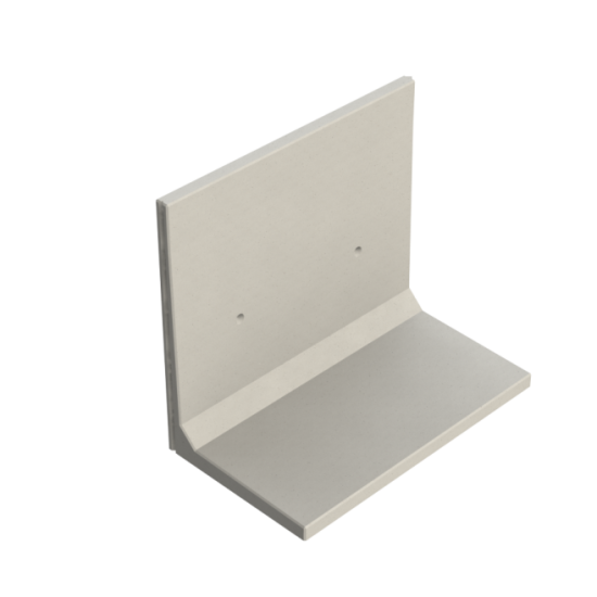 Keerwand CBX 175 - 200X115X175 - BETONGRIJS