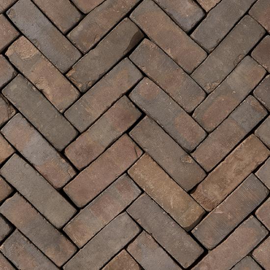 Gebakken klinker, Gala WS, DF80, getrommeld