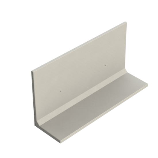 Keerwand CBXX 200 - 400X115X200 - BETONGRIJS