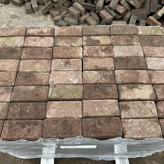 SBP31, Gebakken Klinkers, Platkeiformaat, Rood-Bruin