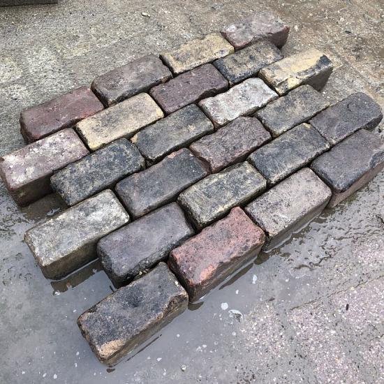 SBV05, Oude Gebakken Klinkers, Keiformaat, Genuanceerd, OB