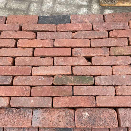 SBP32, Oude Gebakken Klinkers, Waalformaat, Rood-Bruin