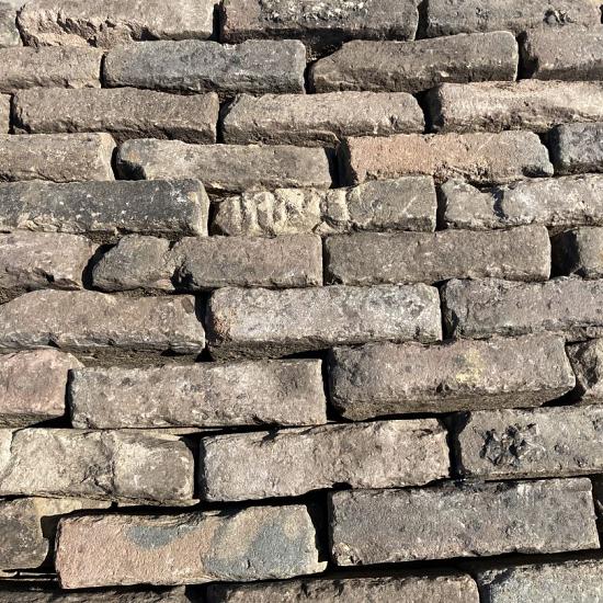 P018, Oude Gebakken Klinkers, Waalformaat, Genuanceerd, ob