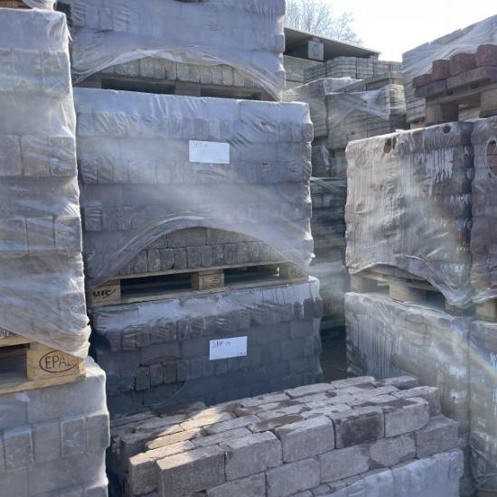 SBP19, Oude Gebakken Klinkers, Dikformaat, Rood, Gesorteerd