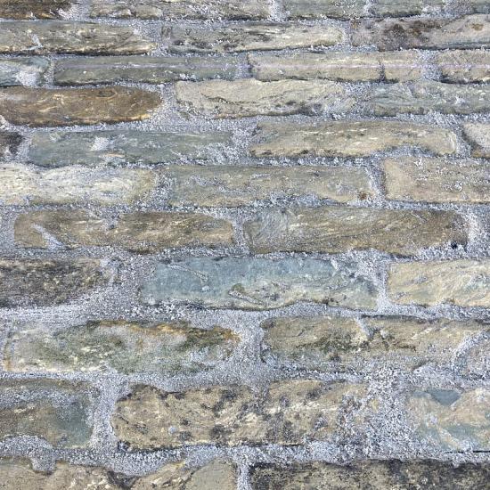 P077, Oude Gebakken Klinkers, Ijseltjes, Waalformaat, Geel