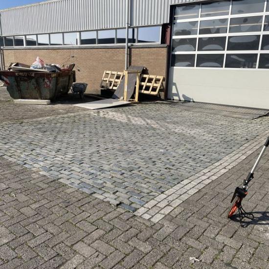 SBP03, ScoriaBricks op pallet