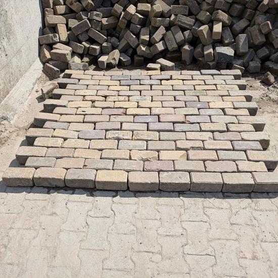 V42, Oude Gebakken Klinkers, Keiformaat, Genuanceerd