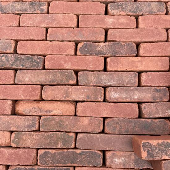 SBP06, Gebakken Klinkers, Waalformaat, Rood-Oranje