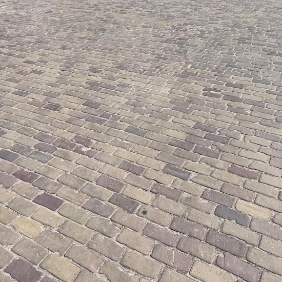 SBV02, V22, Oude Gebakken Klinkers Keiformaat, Genuanceerd,