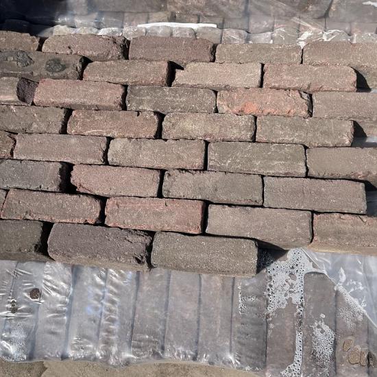 SBP30, Oude Gebakken Klinkers, Dikformaat, Rood Bont
