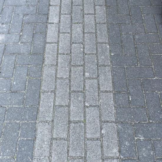 P071, Gebruikte Betonklinkers, BKK, Wit