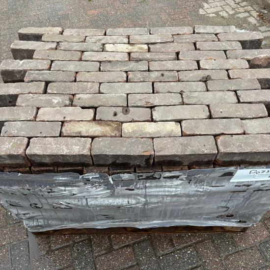 P073, Oude Gebakken Klinkers, Dikformaat, Rood-Bruin