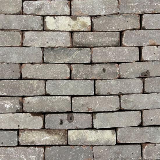 P073, Oude Gebakken Klinkers, Dikformaat, Rood-Bruin