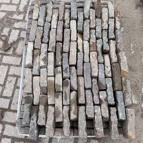 SBP01, Gebakken Klinkers, Waalformaat, Antiek, Bont-Nuance