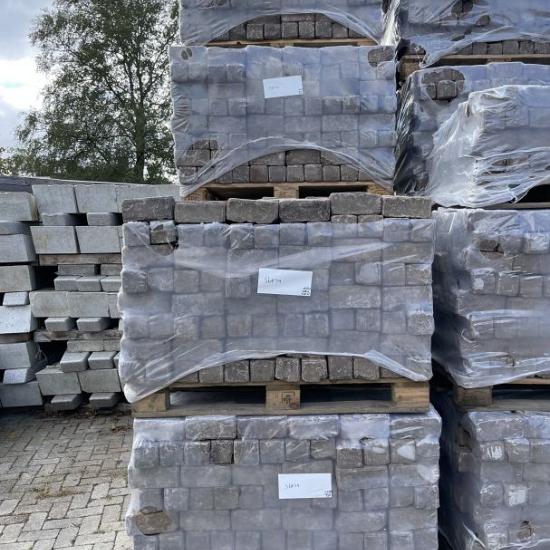 SBP34, Oude Gebakken Klinkers, Keiformaat, Rood-Bruin