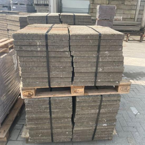 P066, Gebruikte Betontegels, 50x50x5cm, Grijs