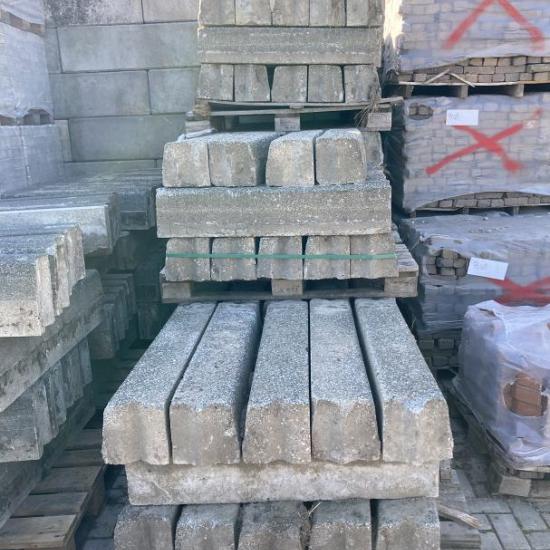 Gebruikte Trottoirbanden 18/20x16x100cm