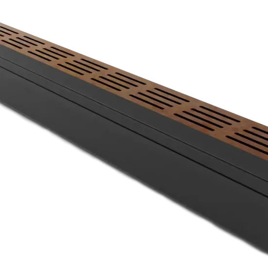 Star Drain 65/100 Lijngoot - Roestbruin (Cortenstalen) 100cm