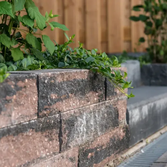 Wallblock Split 12x12x30 Brons