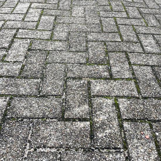 Gebruikte Betonklinkers, Grijs 8cm, werk Zwolle