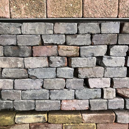 SBV15, Oude gebakken, Breuk dikformaat, Paars antraciet