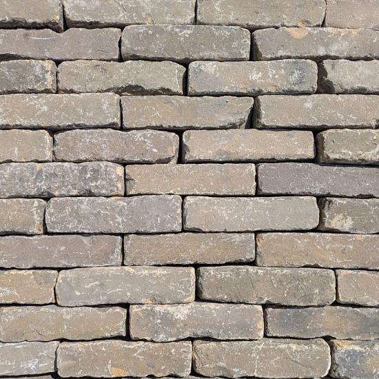 V41, Oude Gebakken Klinkers, Waalformaat, Geel-Brons