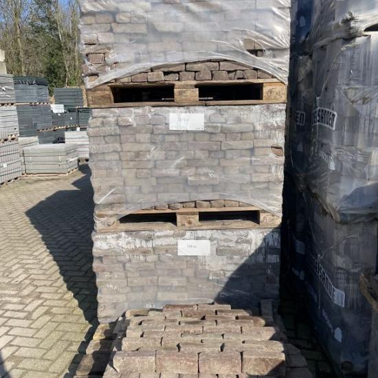 SBP04, Gebakken Klinkers, Waalformaat, Rood Paars