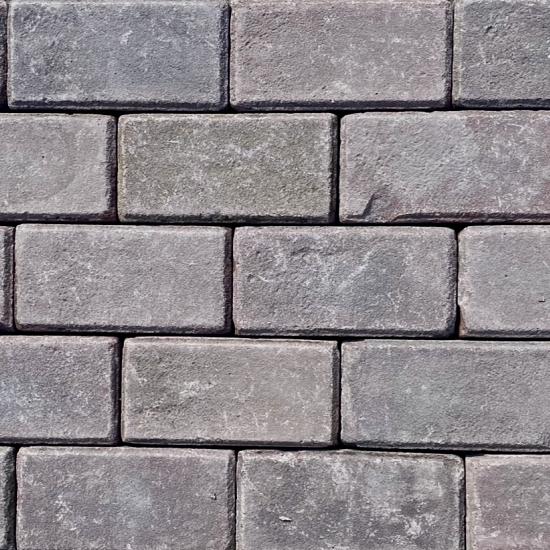 P012 Oude gebakken klinkers, Keiformaat op pallet