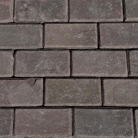 P012 Oude gebakken klinkers, Keiformaat op pallet