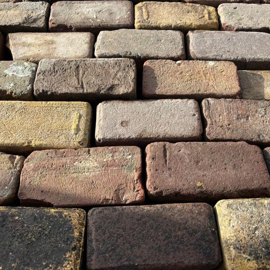 V47, Oude Gebakken Klinkers, Keiformaat, Genuanceerd ob