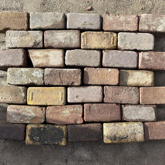 V47, Oude Gebakken Klinkers, Keiformaat, Genuanceerd ob