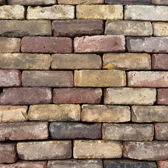 P021, Oude Gebakken Klinkers, Dikformaat, Genuanceerd