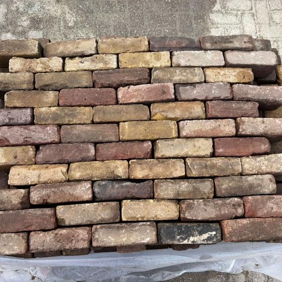 P021, Oude Gebakken Klinkers, Dikformaat, Genuanceerd