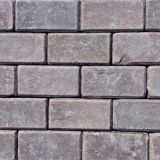 P012 Oude gebakken klinkers, Keiformaat op pallet