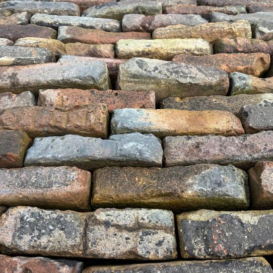 P079, Oude Gebakken Klinkers, Waalformaat, Genuanceerd, ob