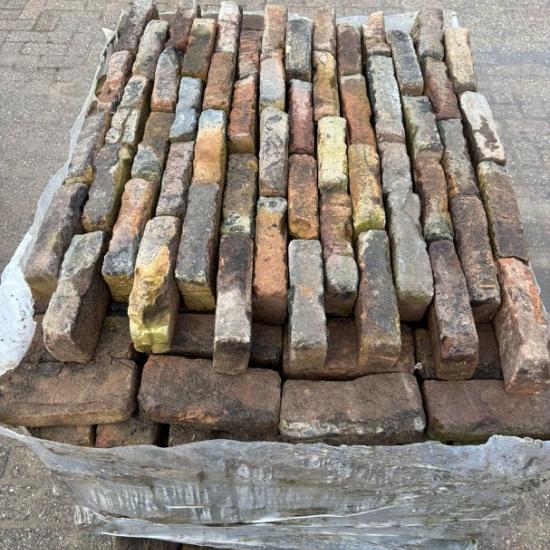 P079, Oude Gebakken Klinkers, Waalformaat, Genuanceerd, ob