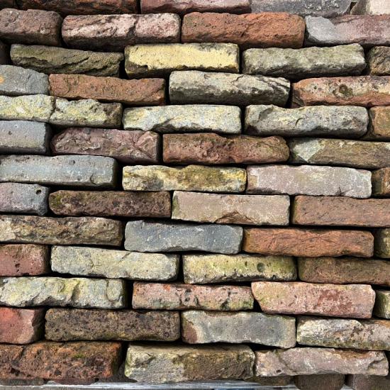 P082, Oude Gebakken Klinkers, Waalformaat, Genuanceerd