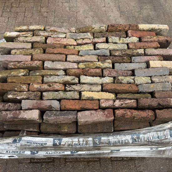 P082, Oude Gebakken Klinkers, Waalformaat, Genuanceerd
