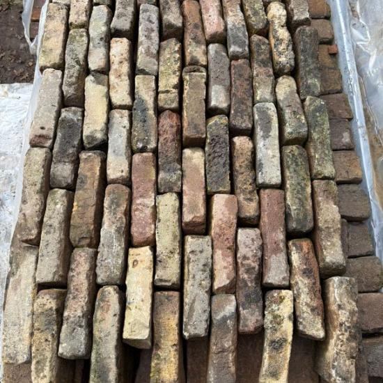 P086, Oude Gebakken Klinkers, Waalformaat, Genuanceerd