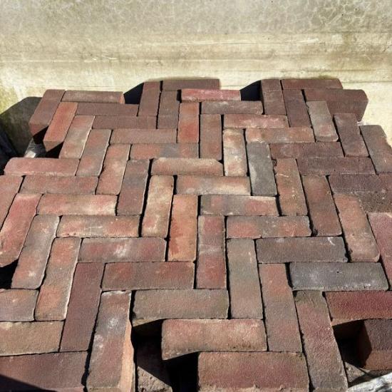 PP04, Gebakken Klinkers, Dikformaat, Rood-Paars