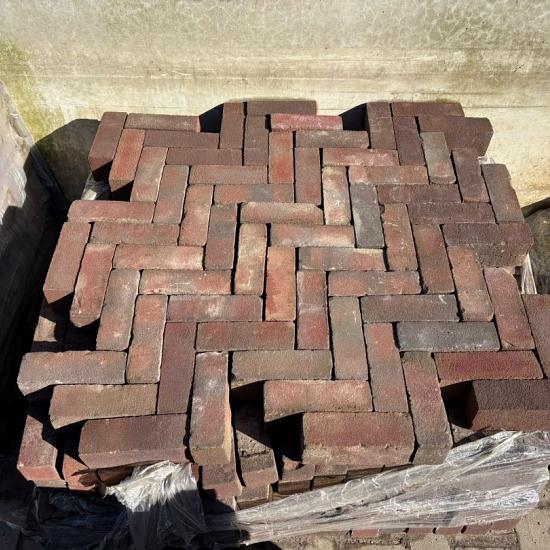 PP04, Gebakken Klinkers, Dikformaat, Rood-Paars