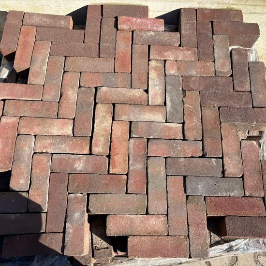 PP04, Gebakken Klinkers, Dikformaat, Rood-Paars