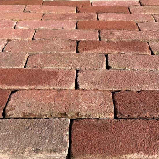 PP06, Gebakken Klinkers, Dikformaat, Rood-Bruin