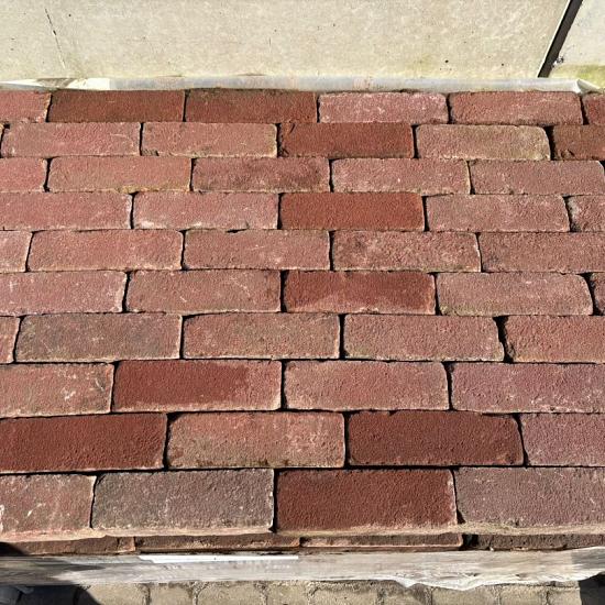 PP06, Gebakken Klinkers, Dikformaat, Rood-Bruin